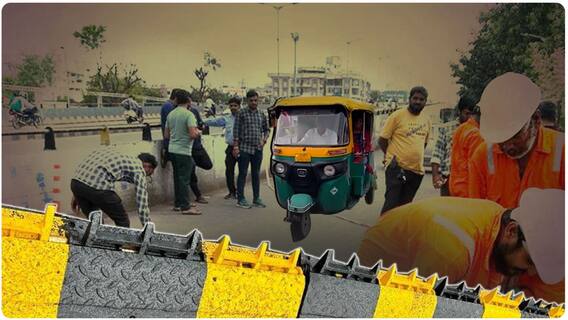 Wrong Route Tyre Killer Breakers | రాంగ్ రూట్ లో ఇక మీ బండికి పంక్చర్ తప్పదు | ABP Desam