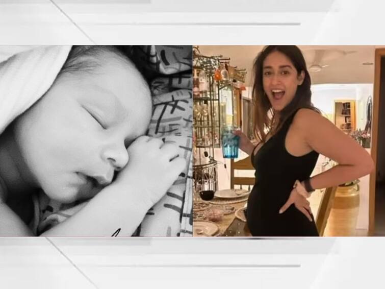 Ileana D'Cruz welcomes a baby boy, introduces her son as Koa Phoenix Dolan by sharing his first picture bollywood entertainment latest update Ileana D'Cruz : अभिनेत्री इलियाना डिक्रूजच्या घरी आला चिमुकला पाहूणा; बाळाचा फोटो शेअर करत चाहत्यांना दिली गुडन्यूज