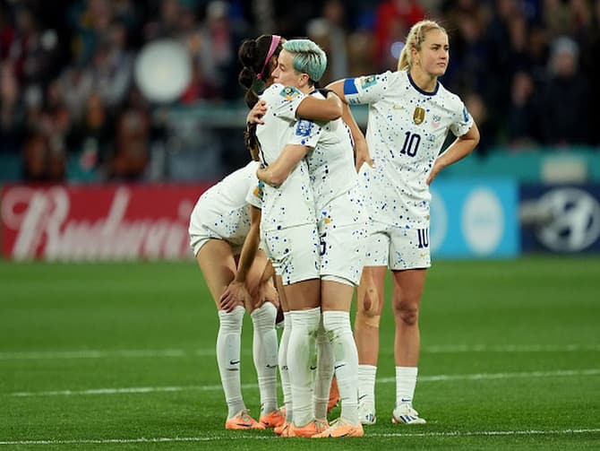 USA knocked out of Women's World Cup after loss on penalties to