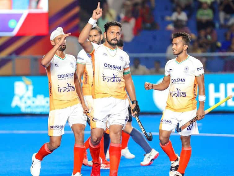 Asian Champions Trophy 2023 Hockey India vs Malaysia  Pakistan vs Japan China vs Korea Asian Champions Trophy 2023: டாஃப் ஆஃப் த டேபிளுக்கு மல்லுக்கட்டும் இந்தியா - மலேசியா; இன்றைய போட்டி விபரங்கள் இதோ..!