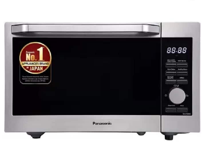 Panasonic 30 L Convection Microwave Oven: पैनासोनिक का यह 30 लीटर क्षमता वाला माइक्रोवेव ओवन आप अमेजन पर 28 प्रतिशत के ऑफ पर इस सेल में 14,990 रुपये में खरीद सकते हैं. NN-CT69MSFDG मॉडल नाम से इस ओवन का ग्रिलिंग, दोबारा गर्म करने, डिफ्रॉस्टिंग और खाना पकाने के साथ-साथ बेकिंग के लिए भी इस्तेमाल किया जा सकता है.