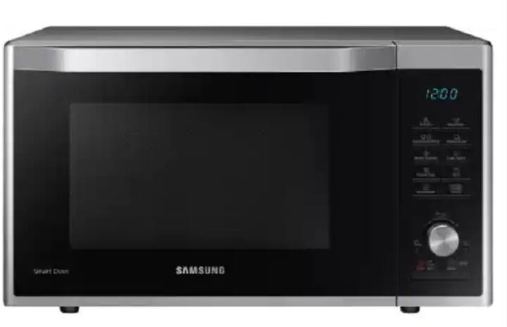 Panasonic 30 L Convection Microwave Oven: ਤੁਸੀਂ ਇਸ ਸੇਲ 'ਚ 14,990 ਰੁਪਏ 'ਚ 28 ਫੀਸਦੀ ਦੀ ਛੋਟ 'ਤੇ ਐਮਾਜ਼ਾਨ 'ਤੇ ਪੈਨਾਸੋਨਿਕ ਦਾ 30 ਲੀਟਰ ਦੀ ਸਮਰੱਥਾ ਵਾਲਾ ਮਾਈਕ੍ਰੋਵੇਵ ਓਵਨ ਖਰੀਦ ਸਕਦੇ ਹੋ। NN-CT69MSFDG ਦੇ ਮਾਡਲ ਵਾਲਾ ਇਹ ਓਵਨ ਗ੍ਰਿਲਿੰਗ, ਰੀਹੀਟਿੰਗ, ਡਿਫ੍ਰੋਸਟਿੰਗ ਅਤੇ ਖਾਣਾ ਬਣਾਉਣ ਦੇ ਨਾਲ-ਨਾਲ ਬੇਕਿੰਗ ਲਈ ਵਰਤਿਆ ਜਾ ਸਕਦਾ ਹੈ।