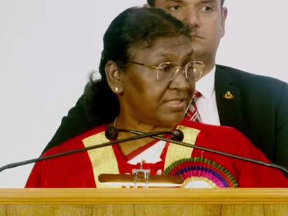 President Droupadi Murmu speech University of Madras 165th Convocation President Droupadi Murmu: சென்னை பல்கலைக் கழகம் பாலின சமத்துவத்திற்கான கோயிலாக திகழ்கிறது - குடியரசுத் தலைவர் திரௌபதி முர்மு
