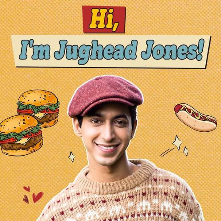 Jughead Jones, one of the main characters, is portrayed by Mihir Ahuja.