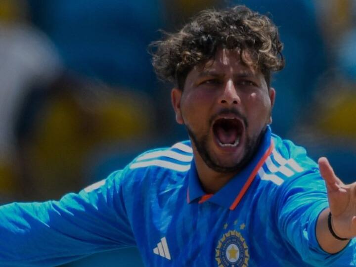 IND vs WI Kuldeep Yadav injured in the nets unavailable for 2nd T20I Playing 11 Guyana IND vs WI: टीम इंडिया की प्लेइंग इलेवन से बाहर हुए कुलदीप यादव, पढ़ें क्यों रवि बिश्नोई को दिया गया मौका