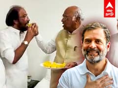 Rahul gandhi back as MP Celebration : ஸ்வீட் எடு... கொண்டாடு! குஷியில் காங்கிரஸ் கூட்டணி!