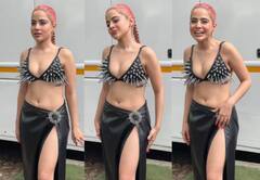 स्क्रूचा ड्रेस घालून उर्फी जावेद बिग बॉसच्या घरात; पूजा भट्टने केलं किस, म्हणाली…