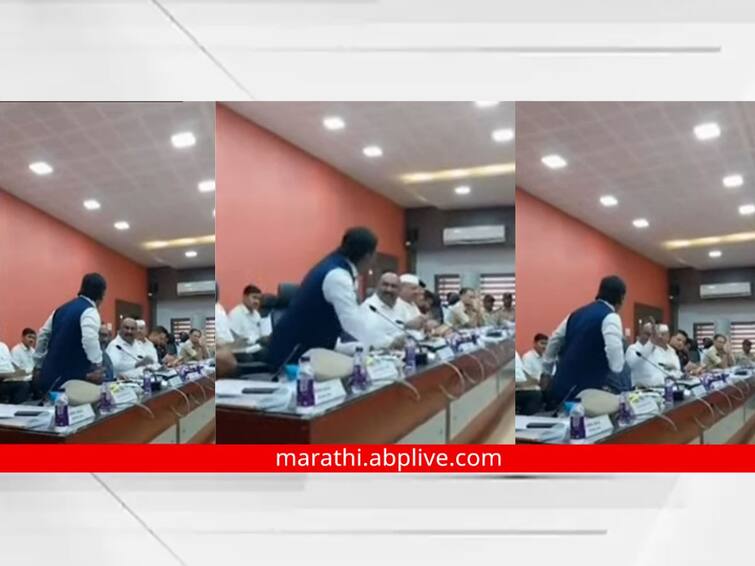 aurangabad news Controversy in District Planning Committee meeting of Aurangabad मोठी बातमी! औरंगाबादच्या जिल्हा नियोजन समितीच्या बैठकीत राडा; मंत्री भुमरे-अंबादास दानवेंमध्ये थेट हमरीतुमरी