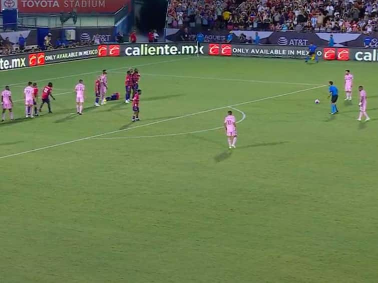 WATCH: Lionel Messi's Spectacular Free-Kick As Inter Miami Beat FC Dallas In Penalty Shootout