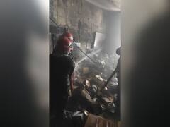 AIIMS Fire: Inside Visuals Of Firefighters Containing Blaze, Rescue Ops Underway