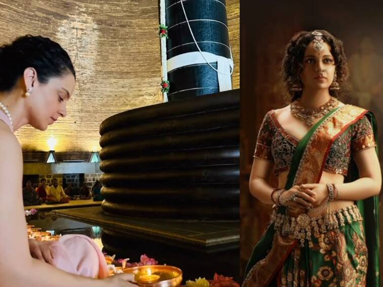 chandramukhi 2 actress kangana ranaut visits isha yoga centre before movie release Chandramukhi 2 Kangana Ranaut: ஈஷா யோகா மையத்தில் தியானம் செய்த ‘சந்திரமுகி’ கங்கனா... அடுத்த அப்டேட் எப்போது?