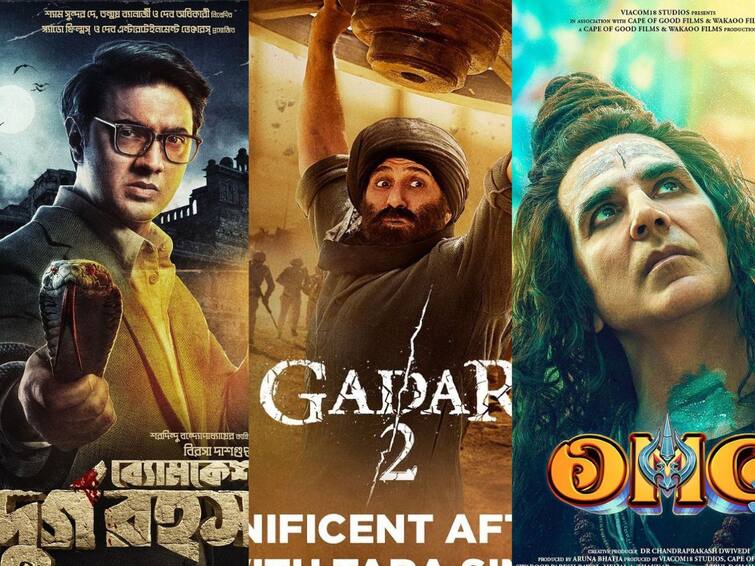 Dev Starrer Byomkesh O Durgo Rahashya Sunny Deol starrer Gadar 2 Akshay Kumar Starrer OMG 2 Box Office fight of these big budget movies Movie Releases Of The Week: দেবের 'ব্যোমকেশ', সানির 'গদর ২', অক্ষয়ের 'OMG 2', চলতি সপ্তাহে বক্স অফিসে লড়াই একাধিক বিগ বাজেট ছবির