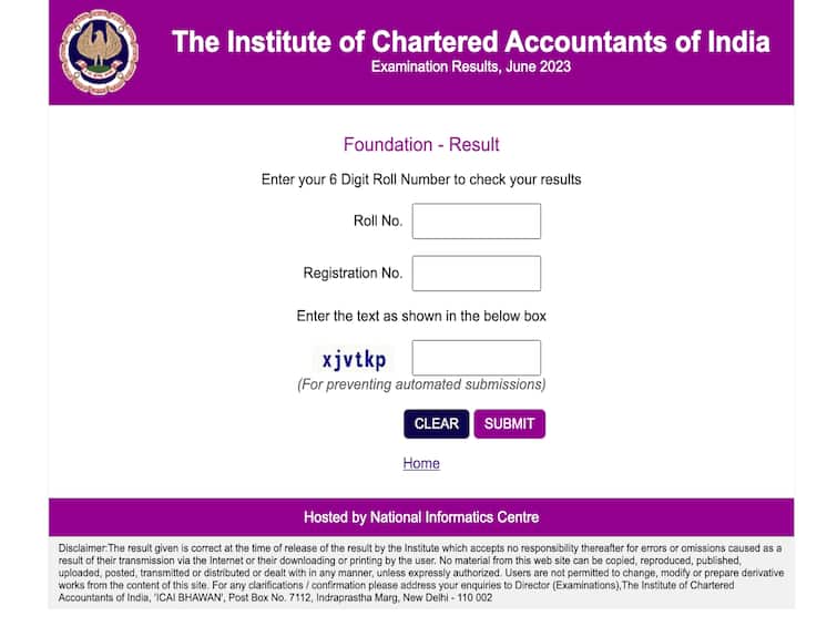 ICAI CA Foundation June 2023 Result Declared On icai.org - Direct Scorecard Link Here ICAI CA Foundation June 2023 Result Declared On icai.org - Direct Scorecard Link Here