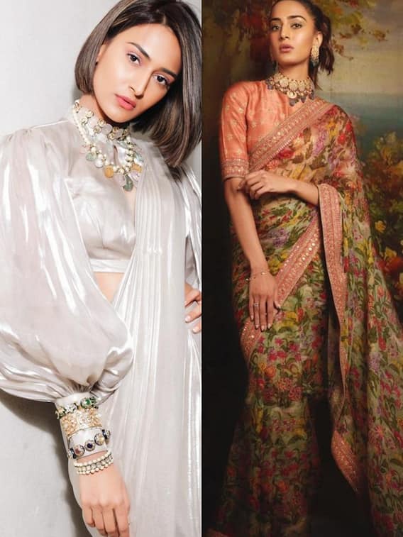 पार्टी के लिए ट्राई करें एरिका की लेटेस्ट स्टाइलिश साड़ियां