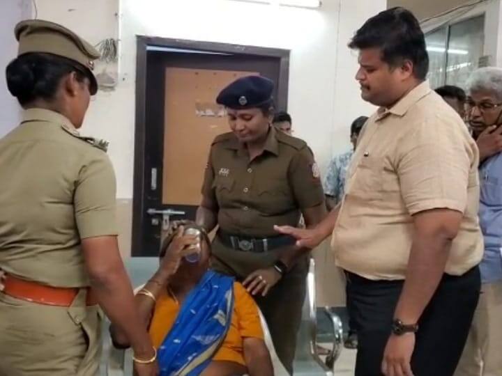 karur collector office old lady unconscious district collector order மாவட்ட ஆட்சியர் அலுவலகத்தில் மயங்கி விழுந்த மூதாட்டி.. உடனடியாக உத்தரவிட்ட கரூர் கலெக்டர் - நடந்தது என்ன?