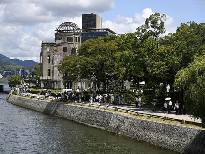 A Solemn Commemoration: Japan marked the 78th anniversary of the United States atomic bombing of Hiroshima on August 6, remembering the victims of history's first nuclear attack. (Image Source: Getty)