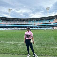 Aishwarya Rajesh: ఆస్ట్రేలియాలో ఐశ్వర్య ఎంజాయ్- మెల్బోర్న్ గ్రౌండ్ లో ఫోటోలకు పోజులు