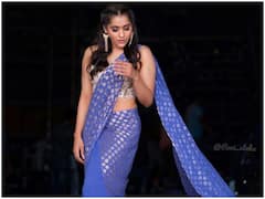 Rashmi Gautham: నీలి రంగు చీరలోన సందమామ నీవే జాణ - రష్మీ అందాల జాతర