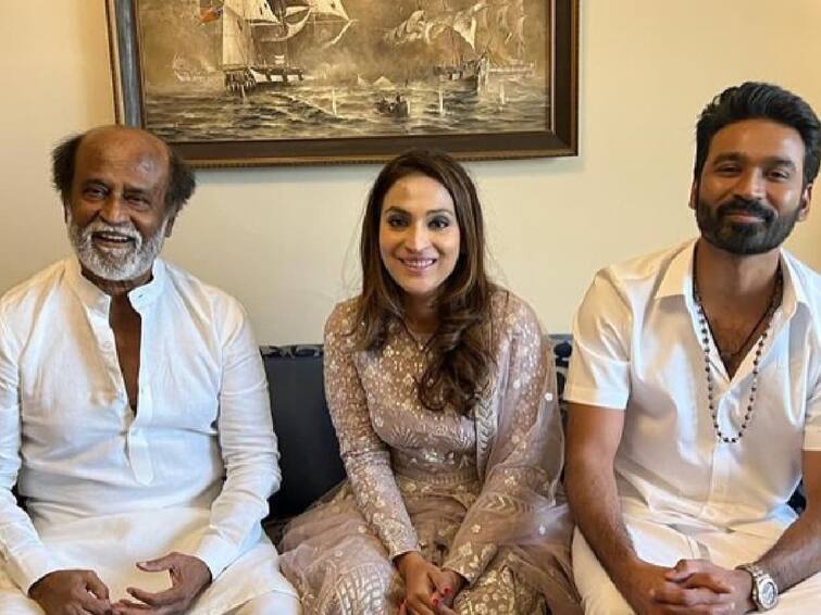 actor dhanush tweet about rajinikanth ahead of jailer movie release details Rajinikanth - Dhanush: ரஜினிகாந்த் மீதான பாசத்தை மறைக்காத தனுஷ்... வைரலாகும் ட்வீட்!