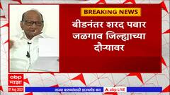 Sharad Pawar Beed Visit:17 ऑगस्टला शरद पवारांचा बीड दौरा मुंडे आणि सोळंकींच्या मतदार संघात घेणार सभा