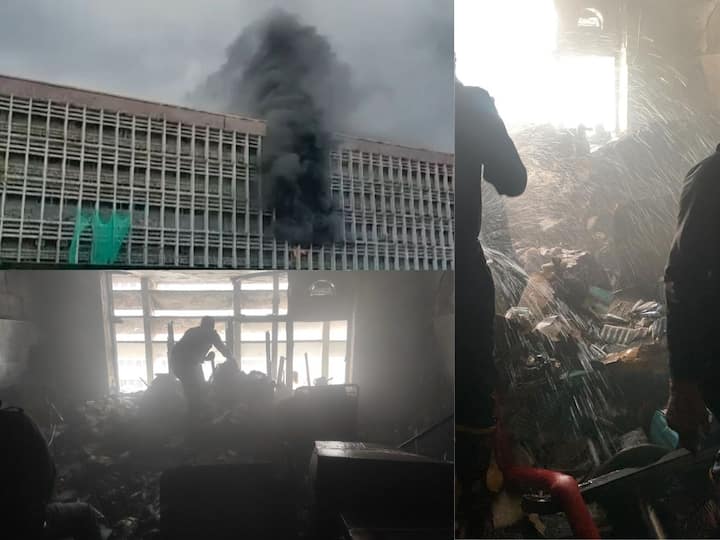 A massive fire broke out at the endoscopy room in Delhi AIIMS on Monday. Firefighters are present on the spot and a rescue operation is underway.