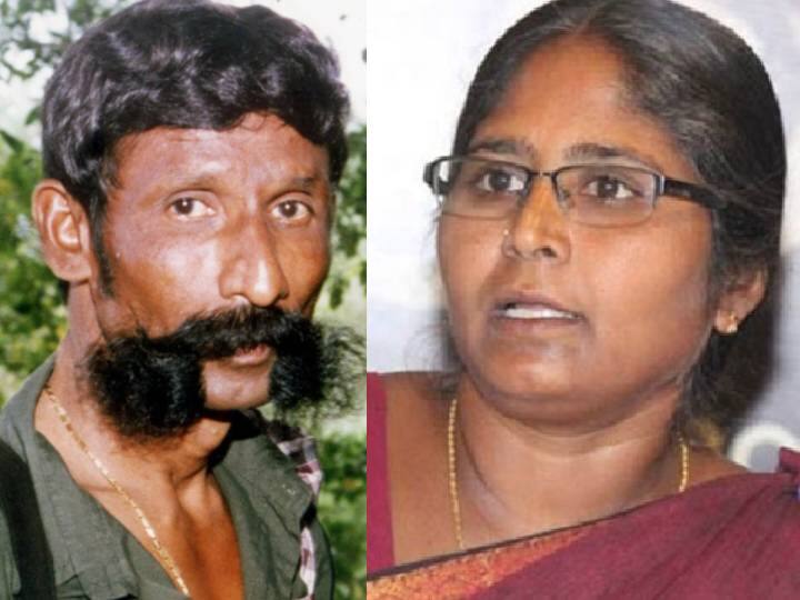 Muthulakshmi veerappan talks about her life story in The Hunt for Veerappan series The Hunt for Veerappan: ஒரே சொல்லில் காதலை சொன்ன வீரப்பன்.. ஓகே சொன்ன முத்துலட்சுமி..  அப்படி என்ன சொன்னார் தெரியுமா?