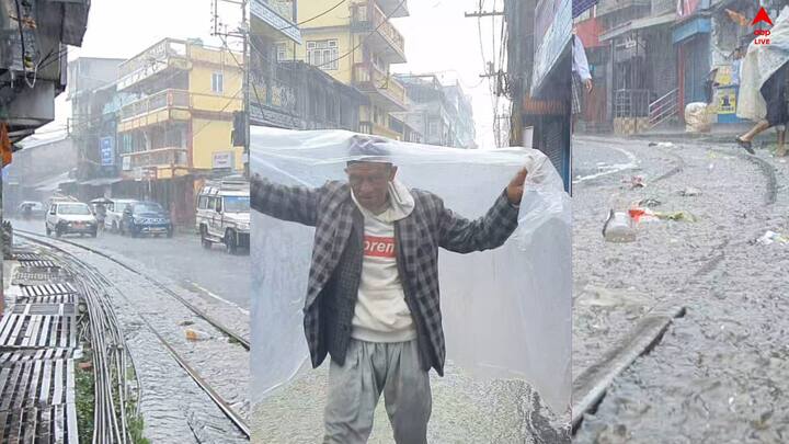 Darjeeling Heavy Rainfall: সদ্য ভারী থেকে অতি ভারী বর্ষণের সফর কাটিয়ে উঠেছে উত্তরবঙ্গ। আর ফের ভারী বৃষ্টি শুরু হল দার্জিলিংয়ে।