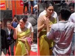 తమన్నా చెయ్యి పట్టుకున్న అభిమాని - మిల్కీ బ్యూటీ చేసిన పనికి అంతా షాక్