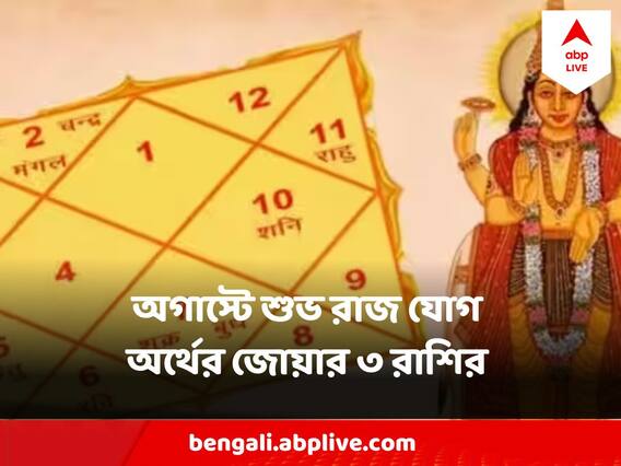 Astro Tips : অগাস্টে তৈরি হচ্ছে গুরু রাজযোগ, এই তিন রাশির জীবনে আর্থিক জোয়ার