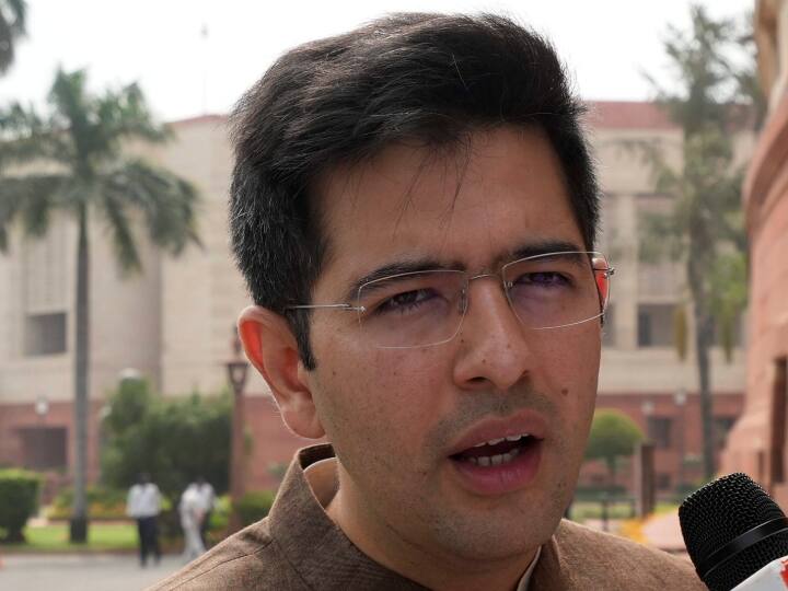 Raghav Chadha Signature Row AAP Sanjay Singh Saurav Bhardwaj Mention Rahul Gandhi and Slams Center Modi Government 'राहुल गांधी की तरह...', राघव चड्ढा का जिक्र कर BJP पर भड़की AAP, किसने क्या कहा?