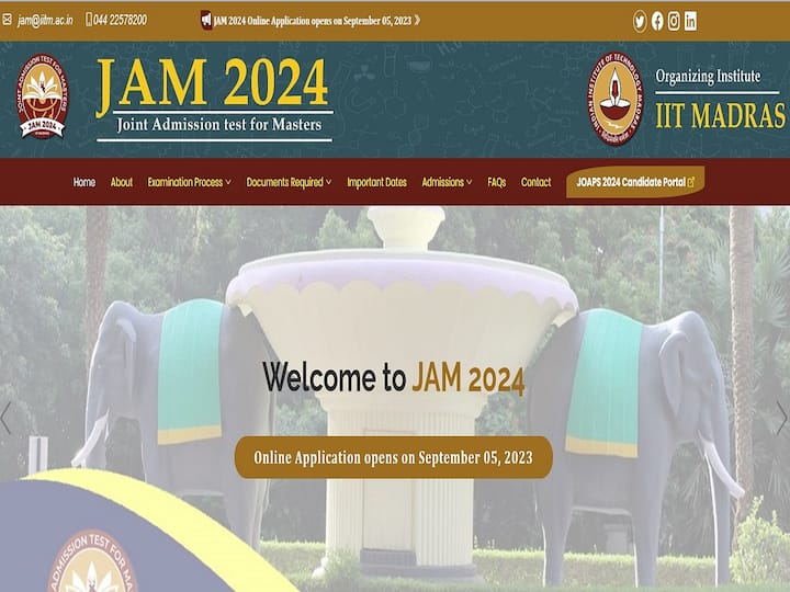 JAM 2024 registration opens today on jam.iitm.ac.in