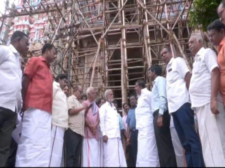 Srirangam Temple issue: வீட்டில் உள்ள காரை பெயர்ந்து விழுவது போல் இங்கு விழுந்துள்ளது. இது ஒரு பிரச்சனையா? - அமைச்சர் கே.என். நேரு