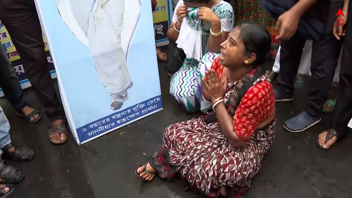 অবিলম্বে নিয়োগের দাবিতে এদিন আপার প্রাইমারি চাকরিপ্রার্থীদের মিছিল হয়।