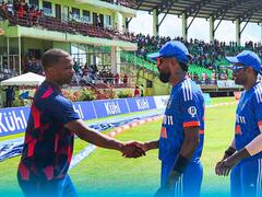 IND vs WI 3rd T20I Weather Update: Rain Likely To Play Spoilsport In Guyana