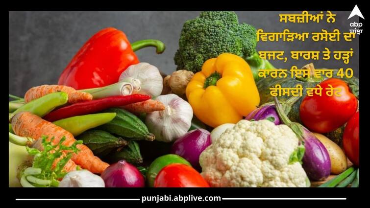 Chandigarh News: Vegetables have imbalance kitchen budget, due to rain and floods this time the rates have increased by 40 percent Chandigarh News: ਸਬਜ਼ੀਆਂ ਨੇ ਵਿਗਾੜਿਆ ਰਸੋਈ ਦਾ ਬਜਟ, ਬਾਰਸ਼ ਤੇ ਹੜ੍ਹਾਂ ਕਾਰਨ ਇਸ ਵਾਰ 40 ਫੀਸਦੀ ਵਧੇ ਰੇਟ