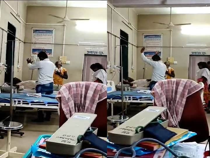 Palghar News Aghori Vidya conducted in the hospital to treat the snake bitten person patient shifted to another hospital as his condition worsened Palghar News : पालघरमध्ये सर्पदंश झालेल्या व्यक्तीवर उपचार करण्यासाठी रुग्णालयातच अघोरी विद्येचा वापर, प्रकृती आणखी बिघडल्याने दुसऱ्या रुग्णालयात हलवलं