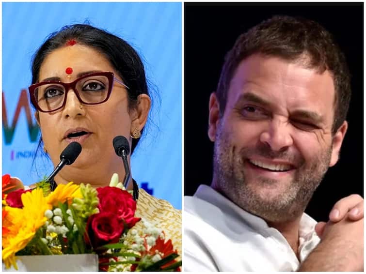 Smriti Irani Says Rahul Gandhi Gave Her Flying Kiss Parliament Video 'Misogynistic Man': Smriti Irani Objects To Rahul Gandhi's 'Flying Kiss' Gesture Before Leaving House