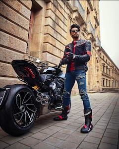 Ranveer Singh Steals Hearts With His Sporty Look On A Ducati Bike | SEE PICS