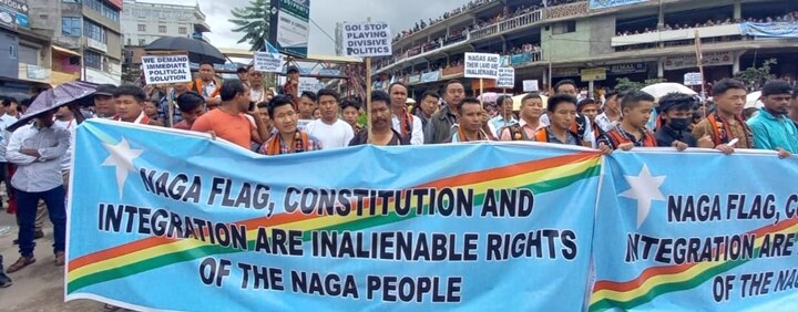 Manipur's Naga Community Holds Protest Rallies, Demands Conclusion Of Peace Talks