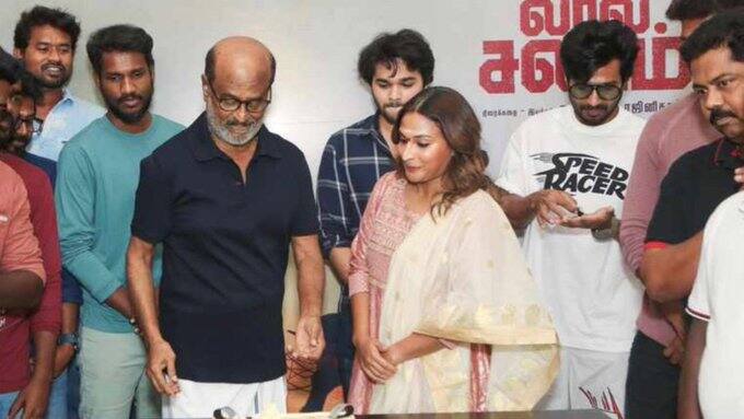 லைகா புரொடக்ஷன்ஸ் தயாரிக்கும் இப்படத்தில் விஷ்ணு விஷால் - விக்ராந்த் இருவரும் ஹீரோக்களாக நடிக்கின்றனர். கிரிக்கெட் விளையாட்டை மையப்படுத்திய படமாக உருவாகி வருகிறது லால் சலாம். இசைப்புயல் ஏ.ஆர்.ரஹ்மான் இந்தப் படத்திற்கு இசையமைத்து வருகிறார்.