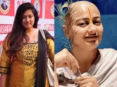 Gayathri Raguram : ரீல் மொட்டையா? ரியல் மொட்டையா? புது லுக்கை பகிர்ந்த காயத்ரி ரகுராம்!