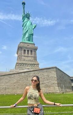 Anushka Sen: ਨਿਊਯਾਰਕ 'ਚ ਮਸਤੀ ਕਰਦੀ ਨਜ਼ਰ ਆਈ ਅਨੁਸ਼ਕਾ ਸੇਨ, ਸਟੈਚੂ ਆਫ ਲਿਬਰਟੀ ਦੇ ਨਾਲ ਦਿੱਤੇ ਪੋਜ਼