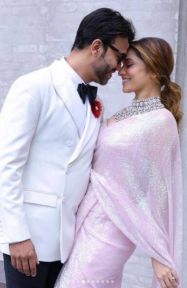 ਪਤੀ ਵਿੱਕੀ ਜੈਨ ਨਾਲ ਰੋਮਾਂਟਿਕ ਹੋਈ ਅੰਕਿਤਾ ਲੋਖੰਡੇ