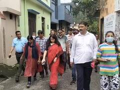 हल्द्वानी में आफत की बारिश, दर्जनों घरों में घुसा कलसिया नाले का पानी, DM ने लिया नुकसान का जायजा