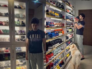 स्नीकर्स को Kiss करते नजर आए अनुपमा के समर, शोऑफ की 'जूतों की गुफा', Paras Kalnawat का शूज कलेक्शन उड़ा देगा आपके होश