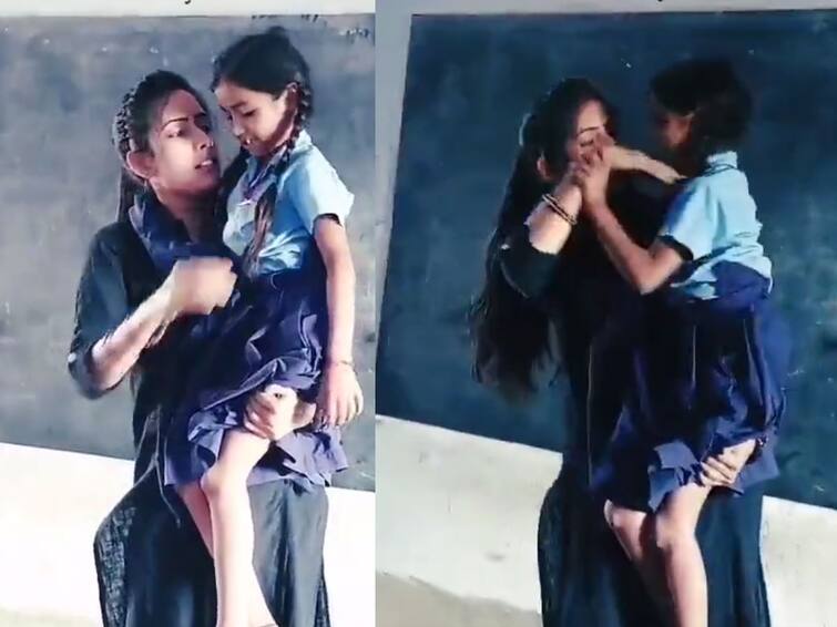 Teacher’s lesson on good touch bad touch gets a thumbs-up from the internet Viral News: ఇది కదా పిల్లలకు నేర్పాల్సింది - వైరల్ అవుతన్న టీచర్ పాఠాలు