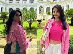 Riddhi Kumar: పింక్ డ్రెస్సులో రిద్ధి కుమార్ స్టన్నింగ్స్ లుక్స్