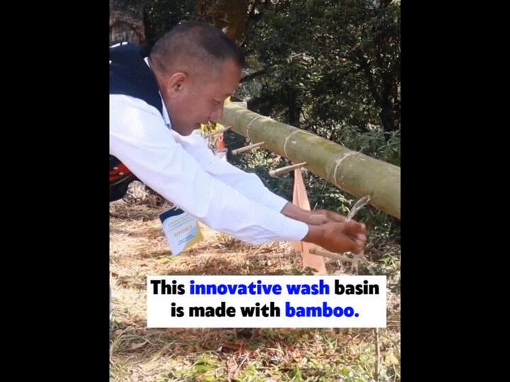 Nagaland Minister Shares Video Of Bamboo Washbasin Netizens Hail Ecofriendly Innovation Nagaland Minister Shares Video Of Bamboo Washbasin, Netizens Hail Ecofriendly Innovation