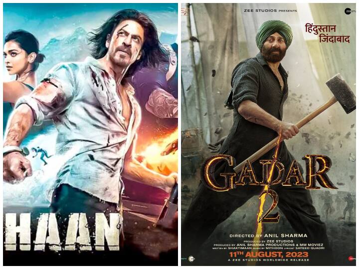 Gadar 2 First Day Collection Prediction record break Pathan competition with OMG 2 Gadar 2 Box Office Collection: 'गदर 2' पहले दिन करेगी इतने करोड़ का बंपर कलेक्शन, जानिए क्या Sunny Deol से टूटेगा पठान का रिकॉर्ड