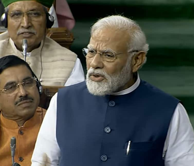 No Confidence Motion Debate PM Modi No Confidence Motion Congress Secret Boon Rahul Gandhi Adhir Ranjan 'Sympathies With Adhir Babu' To Congress's 'Secret Boon': PM Modi's Top Quotes From Lok Sabha Today